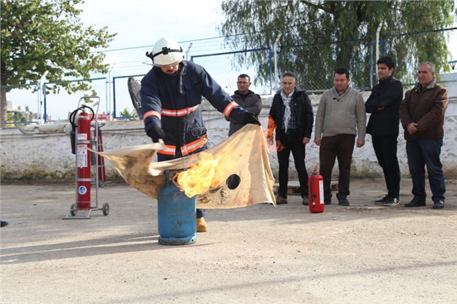 MESKİ Personeli, Yangın Konusunda Bilinçlendirildi