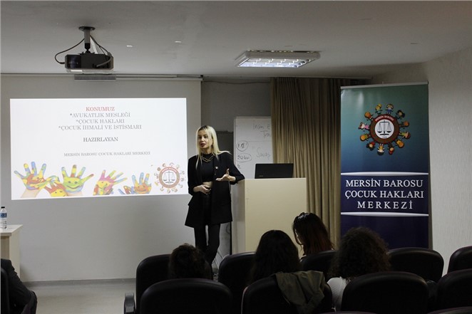 Mersin'de Öğretmen Adaylarına Çocuk Hakları Anlatıldı