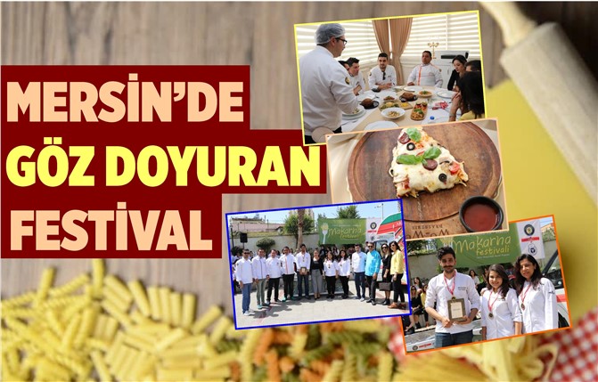 Mersin'de Düzenlenen Festival Göz Doyurdu