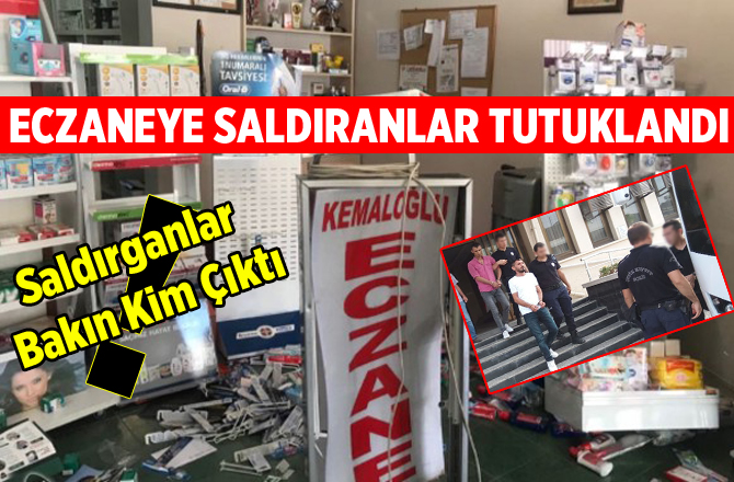 Mersin'de Eczaneye Saldıranlardan 3'ü Tutuklandı