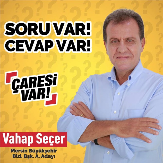 Mersin Bühükşehir Beledeiye Başkan A.Adayı Vahp Seçer’den İnteraktif Çalışma