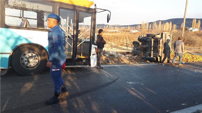 Mersin'de Gülnar'da Cenaze Dönüşü Kaza