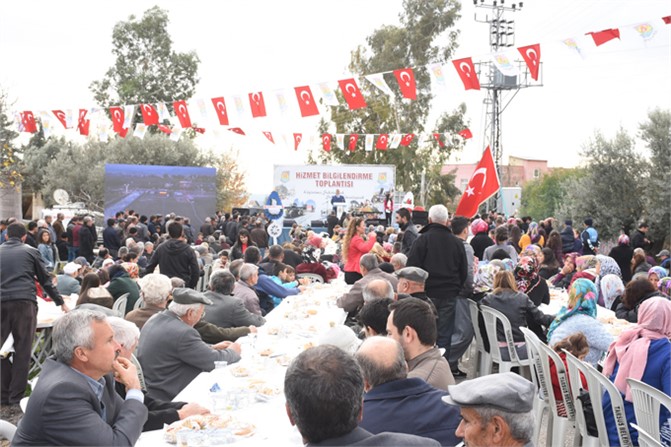 Belediyenin Hacıhamzalı ve Meşelik Mahallesindeki ‘Hizmet Bilgilendirme Toplantıları’ Yoğun İlgi