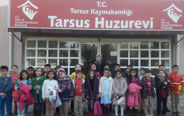 Tarsus Beydeği̇rmeni̇ İlkokulu’ndan Huzurevine Ziyaret