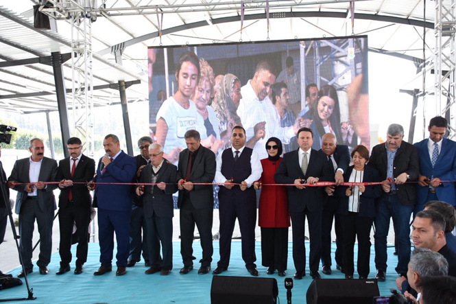 Tekke Mahallesi Kapalı Semt Pazarı Törenle Açıldı