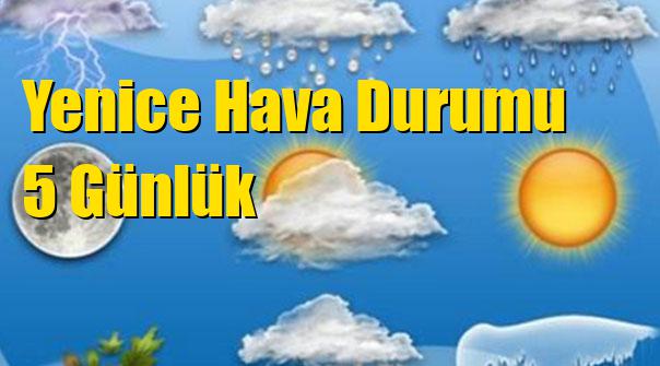 Yenice Hava Durumu 5 Günlük