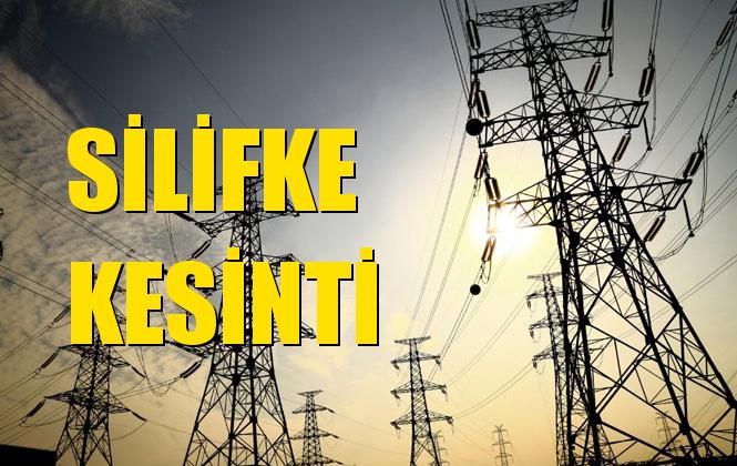 Silifke Elektrik Kesintisi 26 Eylül Perşembe