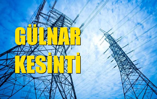 Gülnar Elektrik Kesintisi 30 Eylül Pazartesi