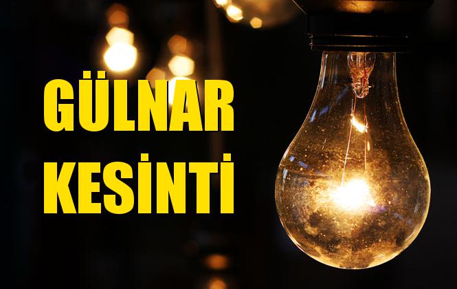 Gülnar Elektrik Kesintisi 18 Ekim Cuma