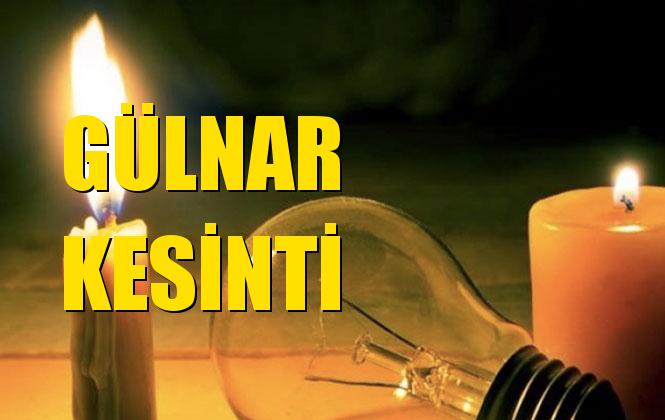 Gülnar Elektrik Kesintisi 27 Ekim Pazar