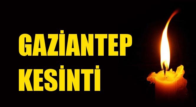 Gaziantep Elektrik Kesintisi 17 Şubat Pazartesi