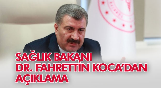 Sağlık Bakanı Dr. Fahrettin Koca Son Vaka ve Ölüm Sayısını Açıkladı: Koronadan Ölen Sayısı 37'ye Yükseldi