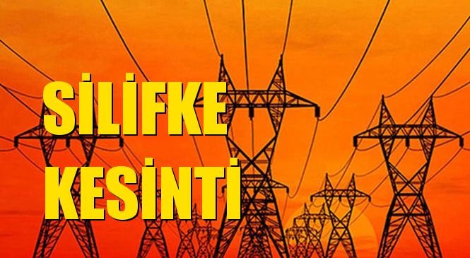 Silifke Elektrik Kesintisi 07 Haziran Pazar