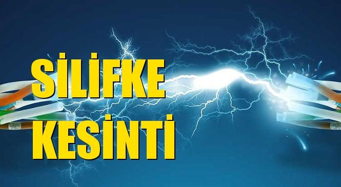 Silifke Elektrik Kesintisi 17 Ağustos Pazartesi