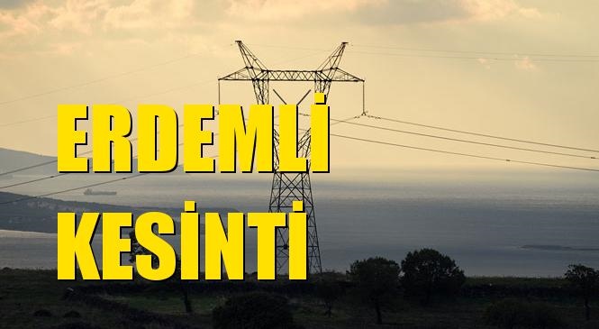 Erdemli Elektrik Kesintisi 23 Ağustos Pazar