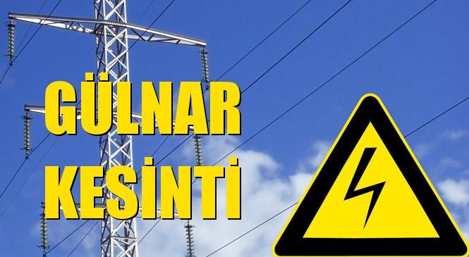 Gülnar Elektrik Kesintisi 02 Eylül Çarşamba