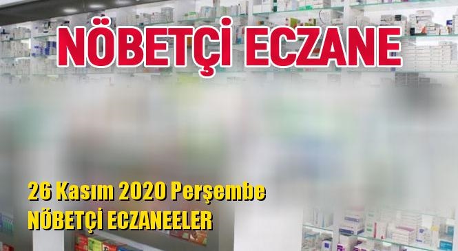 Mersin Nöbetçi Eczaneler 26 Kasım 2020 Perşembe