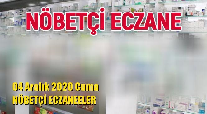 Mersin Nöbetçi Eczaneler 04 Aralık 2020 Cuma