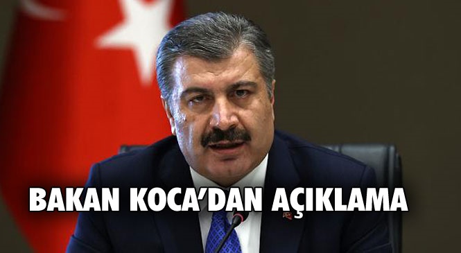 Mersin ve Ülke Genelinde Yılbaşında Dört Gün Kısıtlama Var Mı? Sağlık Bakanı Koca Açıklama Yapıyor! Koca Konuşmasının Sonunda Tabloyu Açıkladı