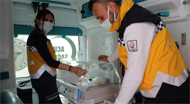 Yenidoğan Ambulansları Hizmete Girdi! Sağlık Bakanlığı Tarafından Mersin İl Sağlık Müdürlüğüne Gönderilen 3 Adet Yenidoğan Ambulansı Hizmete Girdi