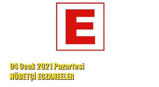 Mersin Nöbetçi Eczaneler 04 Ocak 2021 Pazartesi