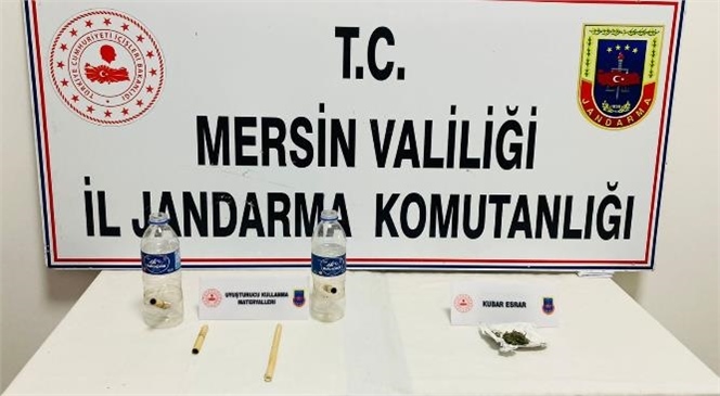 Mersin Jandarmasından Uyuşturucu Kullanıcılarına Operasyon! 2 Şüpheli Yakalandı