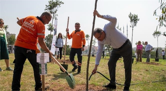 Mersin Büyükşehir Etik Haftası Etkinliklerini Başlattı, 68’liler Barış Ormanı’nda Etik Hatıra Ormanı Dikim -Töreni Düzenlendi