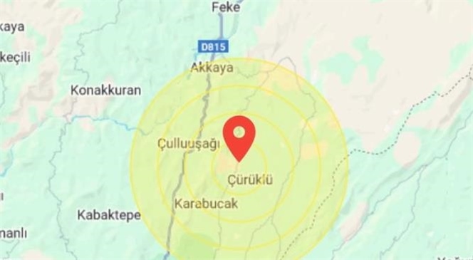 Mersin ve Adana'da Bir Deprem Hissedildi! Adana 4.6 Deprem!