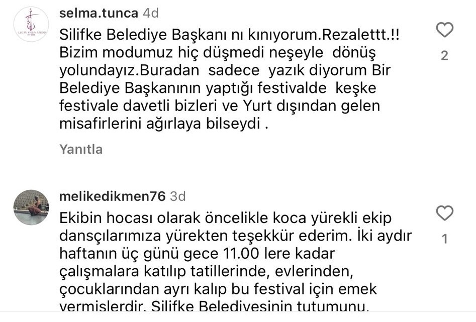 Mersin Silifke'de Festivale Davetli Dans Toplulukları İsyan Edip Terk Etti!