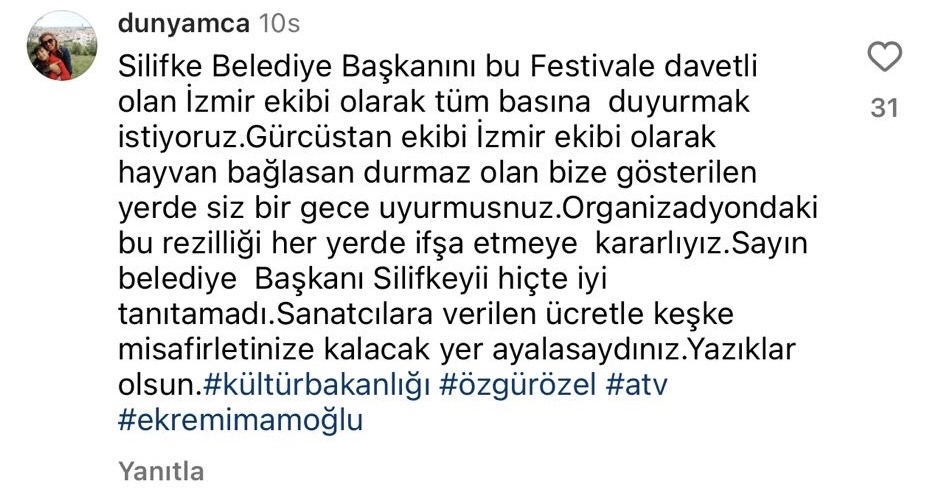 Mersin Silifke'de Festivale Davetli Dans Toplulukları İsyan Edip Terk Etti!