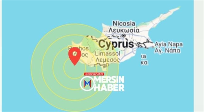 Mersin'de Deprem Hissedildi