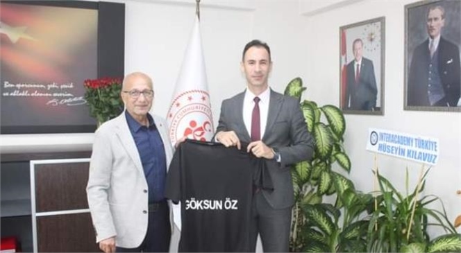 HATAYSPOR BAŞKANI MISTIKOĞLU'NDAN, İL MÜDÜRÜ ÖZ’E HAYIRLI OLSUN ZİYARETİ