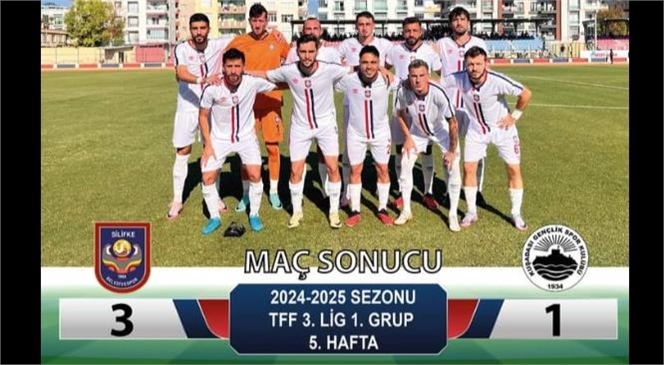 SİLİFKE BELEDİYESPOR, LİDERLİK KOLTUĞUNA OTURDU