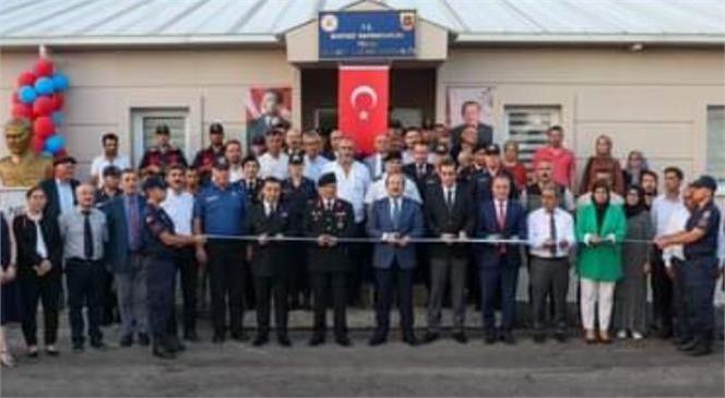 VALİ PEHLİVAN, BOZYAZI TEKELİ JANDARMA KARAKOL KOMUTANLIĞI HİZMET BİNASI AÇILIŞINI GERÇEKLEŞTİRDİ