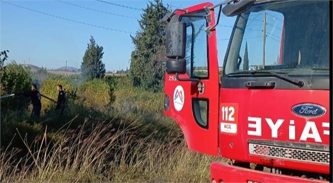 Mersin Büyükşehir itfaiye ekipleri Tarsus'ta bir günde çok sayıda yangına müdahale etti