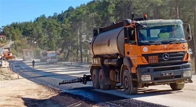 ÇAMLIYAYLA'DA ULUMERES, ÇAKIRLI YOLU ULAŞIMA AÇILDI