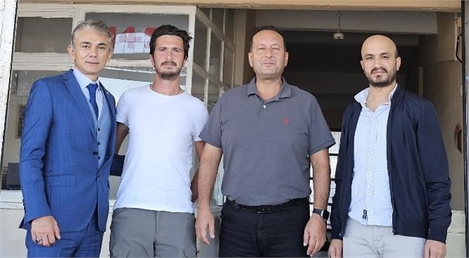 Tarsus Hal’i esnaflarından Eren ŞAHBAZ’ a ziyaret