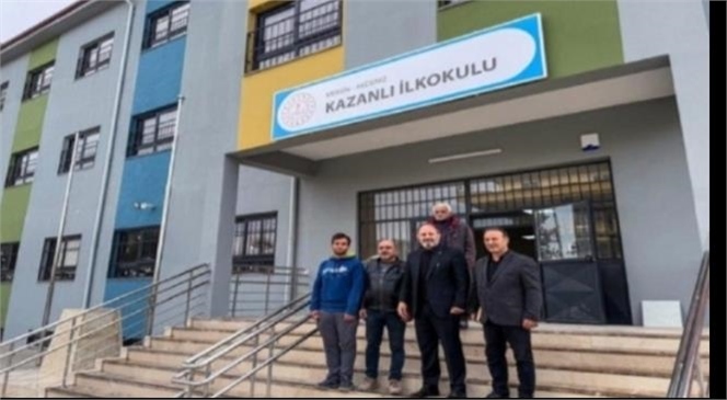 16 DERSLİKLİ AKDENİZ KAZANLI İLKOKULUNUN YAPIMI TAMAMLANDI