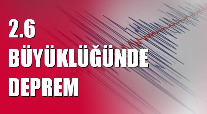 Merkez Üssü YAYLANLI-BASKIL (Elazığ) olan 2.6 Büyüklüğünde Deprem Meydana Geldi