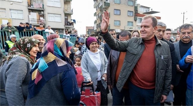 BAŞKAN SEÇER, HAL MAHALLESİ’NDE PAZAR GEZDİ, VATANDAŞI DİNLEDİ