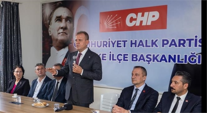 BAŞKAN SEÇER, CHP SİLİFKE İLÇE BAŞKANLIĞI’NI ZİYARET ETTİ