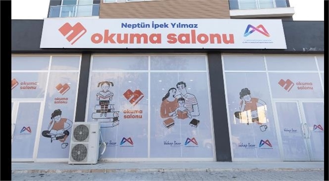 NEPTÜN İPEK YILMAZ OKUMA SALONU’ ÇİFTLİKKÖY’DE YENİDEN FAALİYETTE