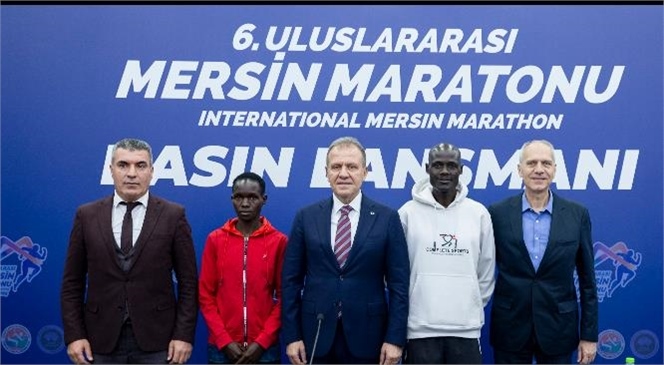 BAŞKAN SEÇER, ‘6. ULUSLARARASI MERSİN MARATONU’ BASIN LANSMANINI GERÇEKLEŞTİRDİ