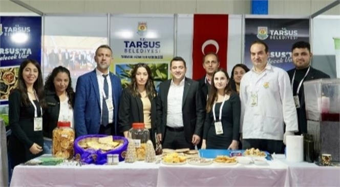 TARSUS BELEDİYESİ STANDINA MERSİN TARIM FUARI’NDA BÜYÜK İLGİ