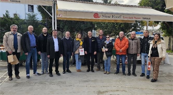 KASTAMONU BORSA HEYETİ, TARSUS TİCARET BORSASI’NI ZİYARET ETTi