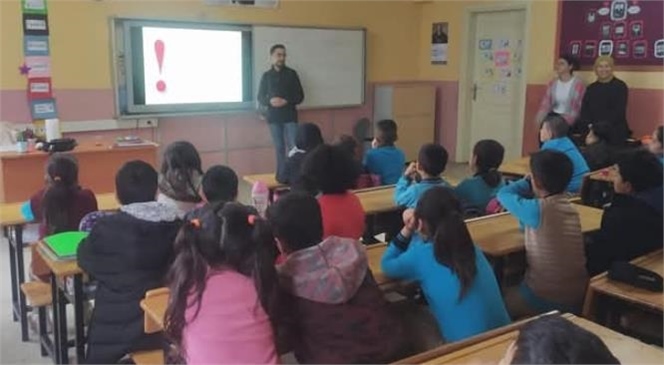 ÇAMLIYAYLA'DA ÖĞRENCİLERE "GÜVENİLİR GIDA" EĞİTİMİ VERİLDİ