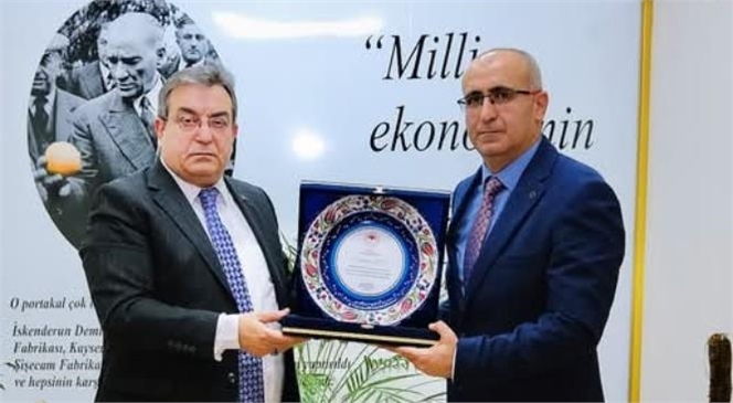 TARSUS'A ATANAN MUSTAFA ATEŞ’E PLAKET