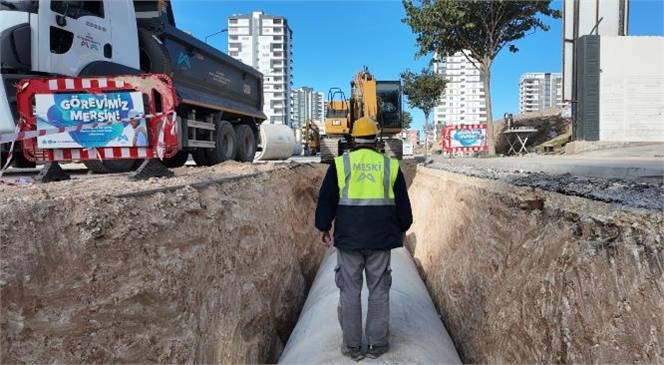 MESKİ, TARSUS ALTAYLILAR MAHALLESİ’NİN ALTYAPISINI YENİLİYOR