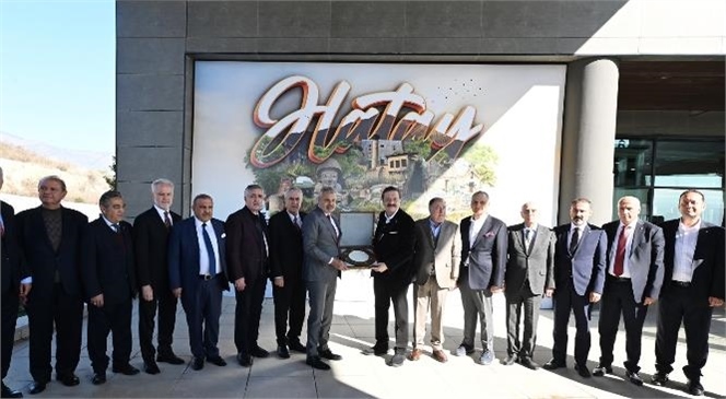 BAŞKANI TEKE, TOBB BAŞKANI HİSARCIKLIOĞLU’NUN HATAY PROGRAMINA KATILDI