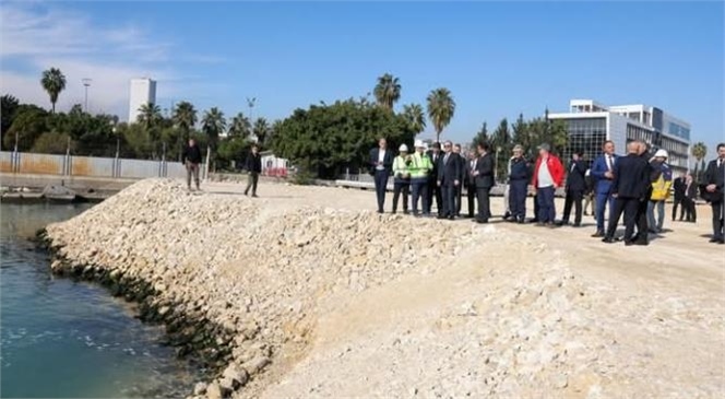 Mersin Limanında Genişleme Çalışmaları Devam Ediyor